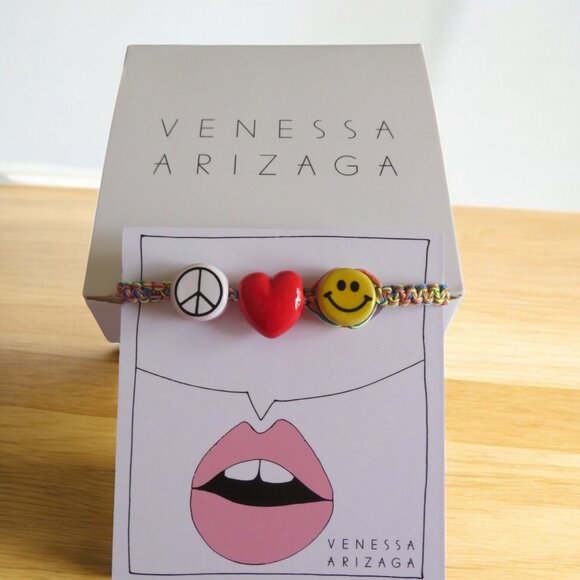 Venessa Arizaga - Peace, Love, and Happiness Bracelet, NWT - Picture 1 of 9
